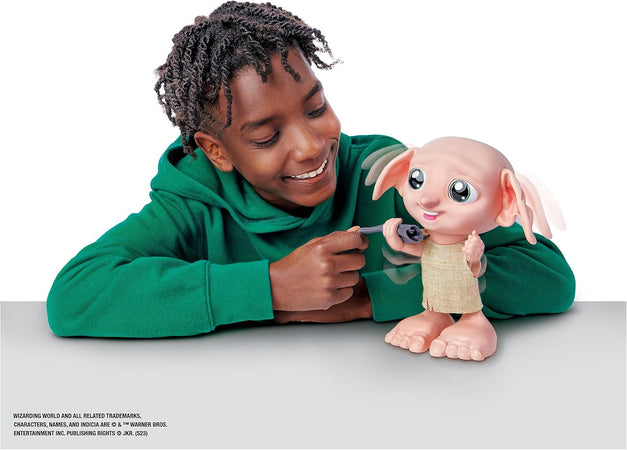 Harry Potter - Elfo Interattivo Magical Dobby con Calzino