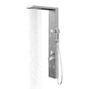 Colonna Doccia York Acciaio 4 Funzioni Display Controllo Temperatura 2 Finiture