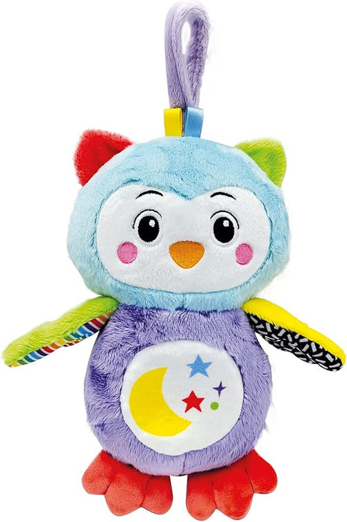 Clementoni - Good Night Owl Peluche Interattivo 17801