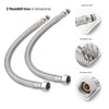 Miscelatore Monocomando Bidet Jazz Installazione Rapida Piletta Click Clack