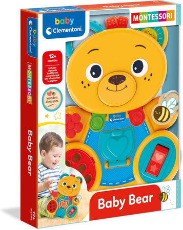 Baby Clementoni - Tavola Attività Montessori Baby Bear 17856