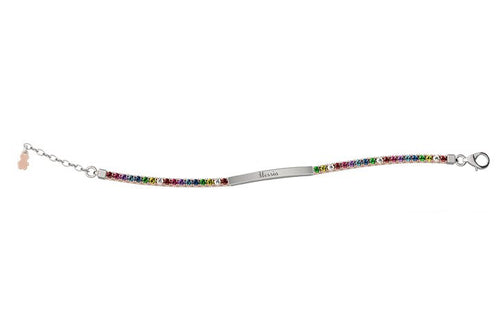 Nanàn Bracciale Tennis Bimbo Multicolor