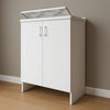 Lavatoio Nobilitato Vasca Resina Asse Lavaggio 45x50x85 cm Doppia Anta 7002AK