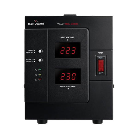 TECNOWARE STABILIZER POWER REG 2000VA (FSTELPRE2000M) - STABILIZZATORE ELETTRONICO 1.600W