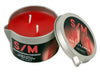 Candela a freddo 100ml Rosso