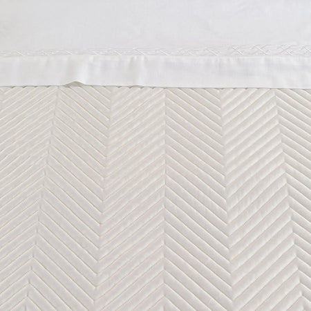 Copriletto Trapuntato Continental ! Caleffi In Raso Di Cotone Matrimoniale Dreaming - Lusso e Comfort