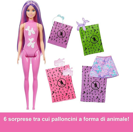 Mattel - Barbie - Color Reveal Serie Baloon Animals JFV58