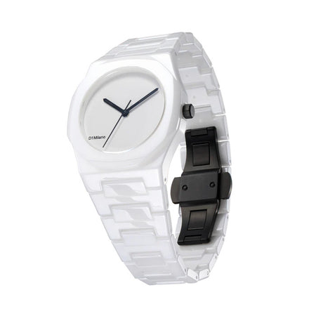 D1 Milano orologio PURE WHITE CERAMICA 37 MM