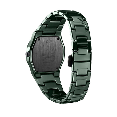 D1 Milano orologio PURE GREEN CERAMICA 37 MM