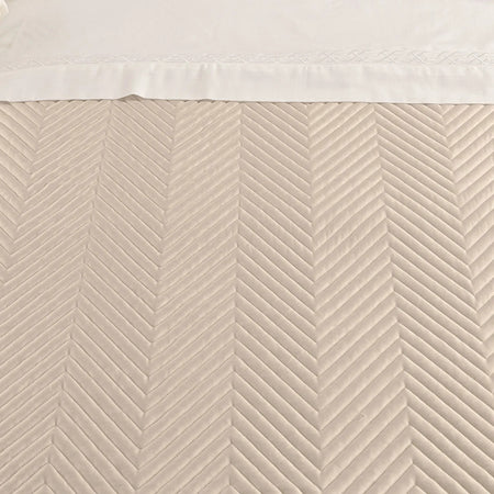 Copriletto Trapuntato Continental ! Caleffi In Raso Di Cotone Matrimoniale Dreaming - Lusso e Comfort