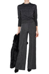JUCCA Jucca - Pantalone - 461612 - Nero/Argento da donna