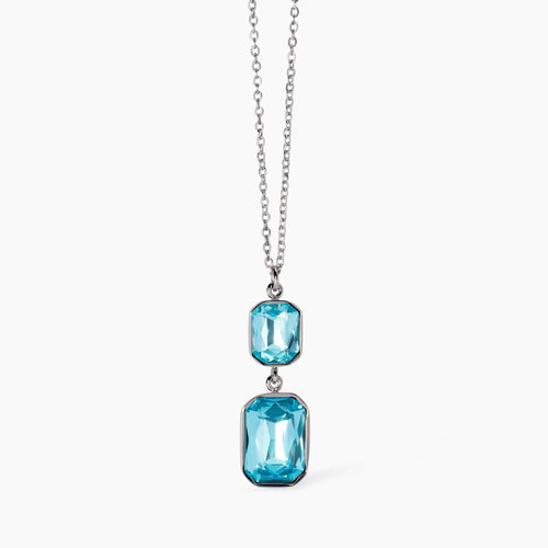 Kidult - Collana a girocollo con cristalli pendenti  STYLE 01