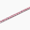 Kidult - Bracciale tennis con cristalli rosa  STYLE 12