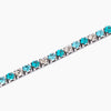 Kidult - Bracciale tennis con cristalli bianchi e blu  STYLE 12
