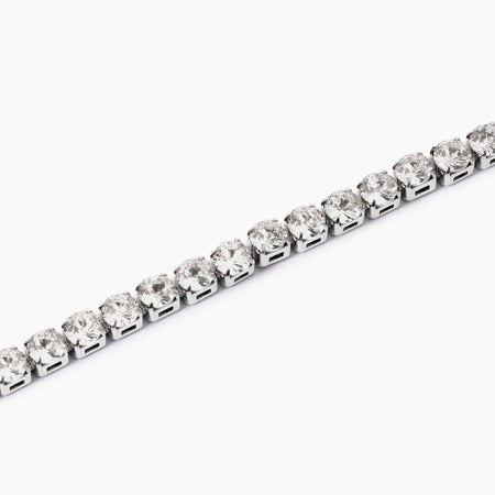 Kidult - Bracciale tennis con cristalli bianchi STYLE 12