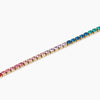 Kidult - Bracciale tennis dorato multicolor  STYLE 11
