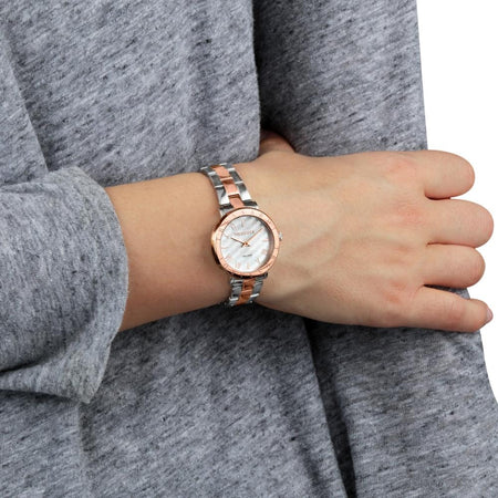 Orologio TRUSSARDI donna T-vision bicolore acciaio / oro rosa