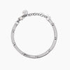 Kidult - Bracciale regolabile con cristalli bianchi  STYLE 04
