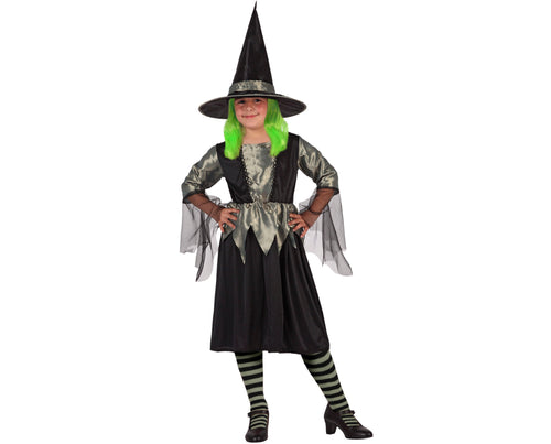 Costume Strega 3 Assortimenti Bambina