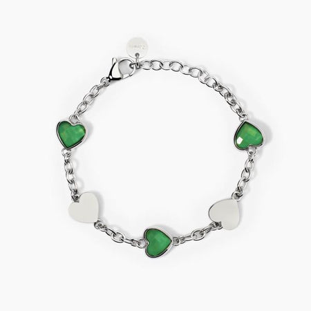 2Jewels - Bracciale in acciaio vetro 316L