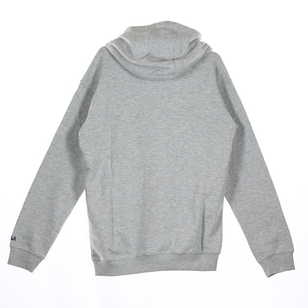 FILA Felpa Cappuccio Uomo Classic Logo Hoody Light Grey Melange da uomo
