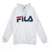 FILA Felpa Cappuccio Uomo Classic Logo Hoody Bright White da uomo