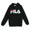 FILA Felpa Cappuccio Uomo Classic Logo Hoody Black da uomo