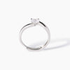 Mabina -   Anello in argento con zircone cuore BEATO TRA LE DONNE