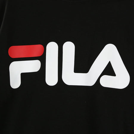 FILA Felpa Cappuccio Uomo Classic Logo Hoody Black da uomo