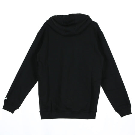 FILA Felpa Cappuccio Uomo Classic Logo Hoody Black da uomo