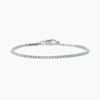 Mabina - Bracciale uomo tennis bianco MINI TENNIS