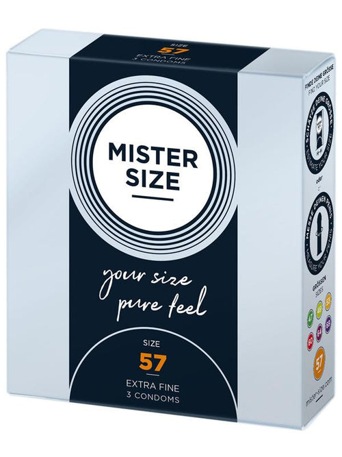 Mister Size - Profilattici 3pz 57