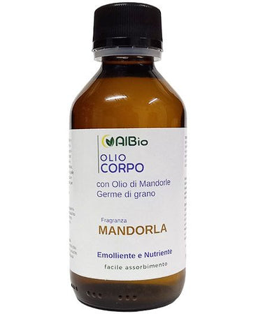 Olio corpo 100ml a base di Mandorla Siciliana, germe di grano, nutriente, idratante, emolliente
