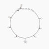 Mabina - Bracciale in argento con ciondolo fiore INCANTESIMO