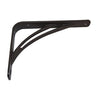 VECA - REGGIMENSOLA LINEA LIBERTY PER ARREDO CASA IN ZAMA 40CM - COLORE NERO MICACEO