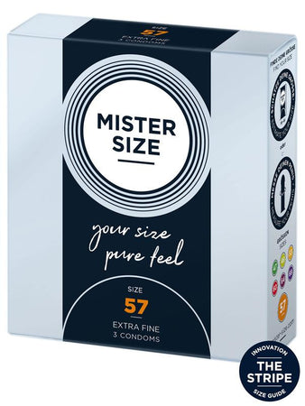 Mister Size - Profilattici 3pz 57
