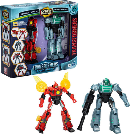 Hasbro - Transformers EarthSpark Robby e Twitch