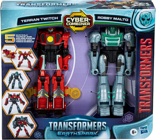 Hasbro - Transformers EarthSpark Robby e Twitch