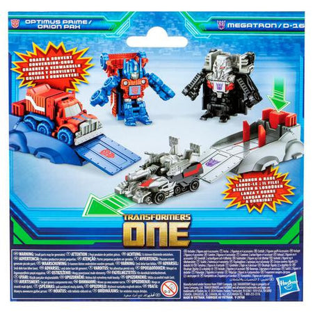 Hasbro - Transformers One Optimus Prime / Megatron Action Figure Set