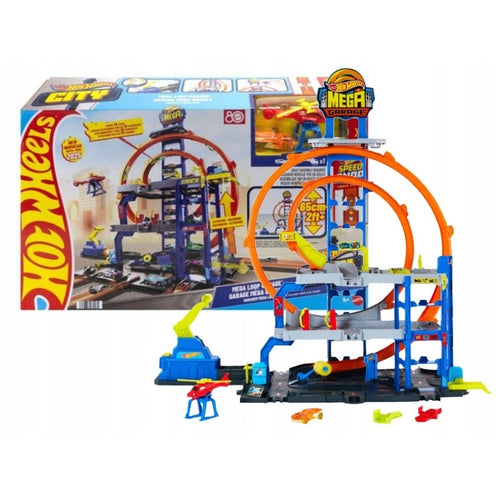 Mattel - Hot Wheels City Garage Mega Loop