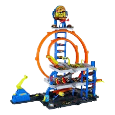 Mattel - Hot Wheels City Garage Mega Loop