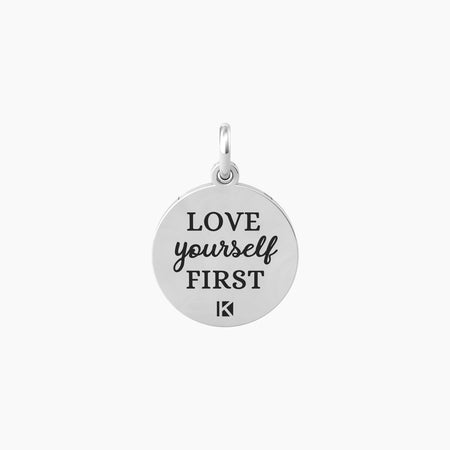 Kidult   -  PENDENTE con cuore e frase love yourself Cuore | autostima