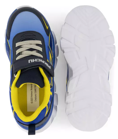 Scarpe Pokemon Pikachu con luci numeri dal 25 al 33 extrasoft