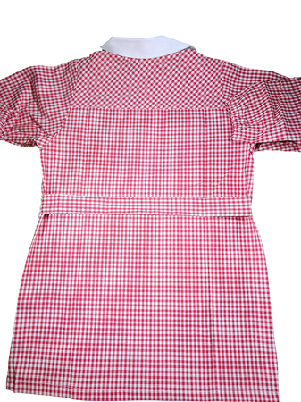 Grembiule asilo quadretti puro cotone Giovanni