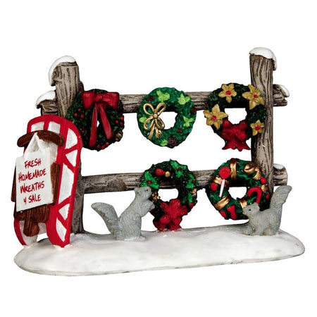 Accessorio per villaggio di Natale "Ghirlande di Natale in saldo"