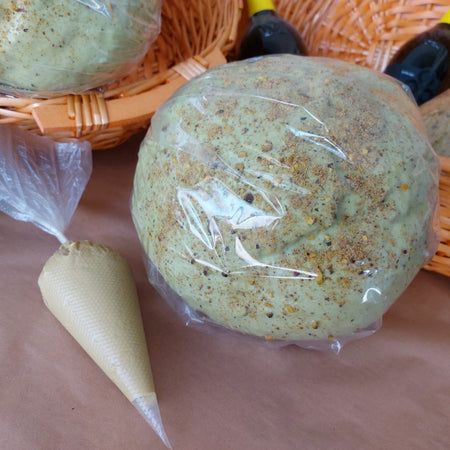 Panettone artigianale al pistacchio di Bronte dolce natalizio 1Kg