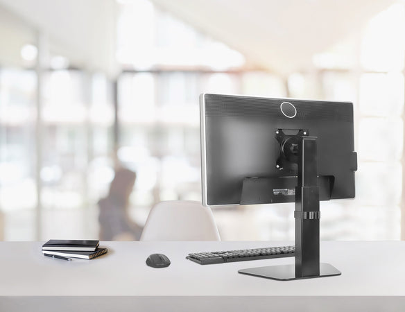 Supporto da Tavolo Stand per Monitor 15-32'' con Molla a Gas Regolabile e Base