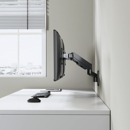 Staffa a Muro con Molla a Gas per due Monitor 17-32''