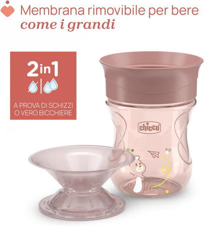 Chicco - Tazza Perfect 360, 12m+