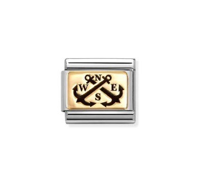 NOMINATION -  LINK COMPOSABLE CLASSIC DOPPIA ANCORA